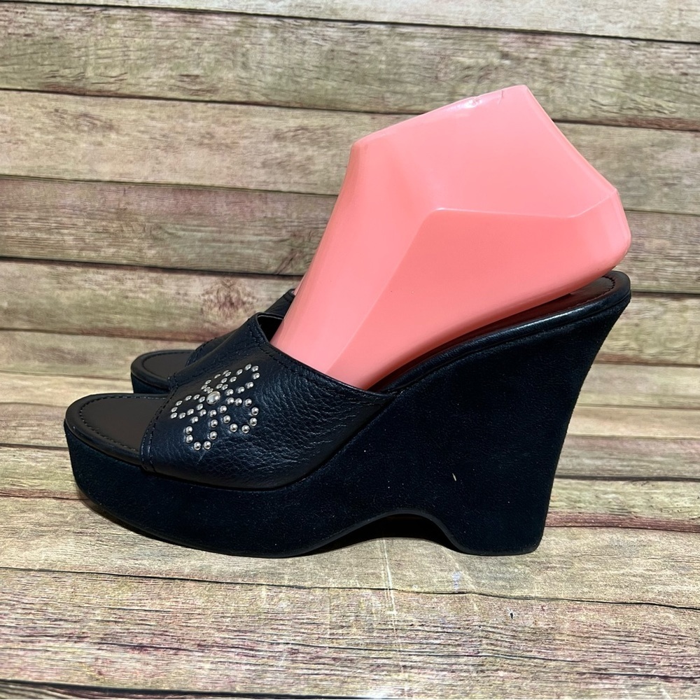 Tommy Girl Y2K Wedge Sandals